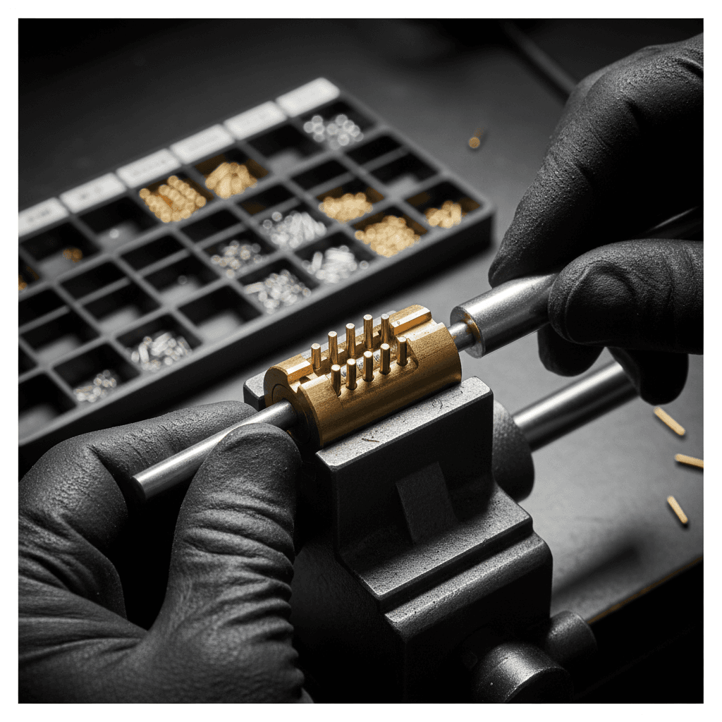 Lock rekeying service detail